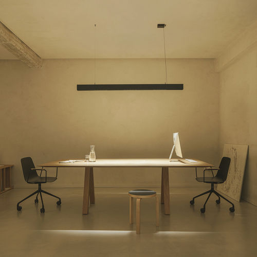 Luce a sospensione - FOSTER  - Arkos Light - Oscaluz, - LED / lineare / IP20