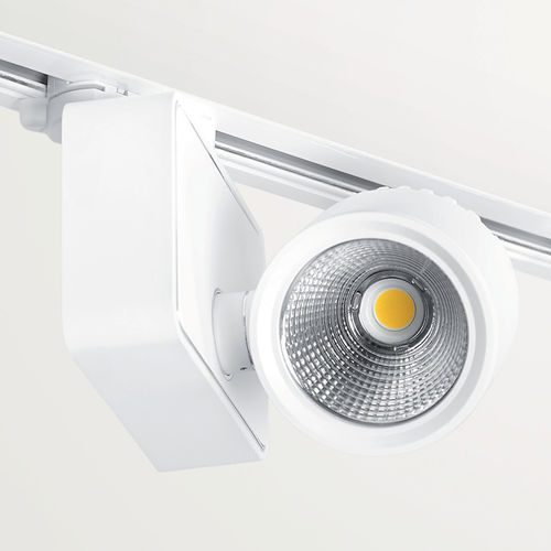 Faretti a binario LED - ZEN - Arkos Light - Oscaluz, - tondo / in alluminio / in vetro