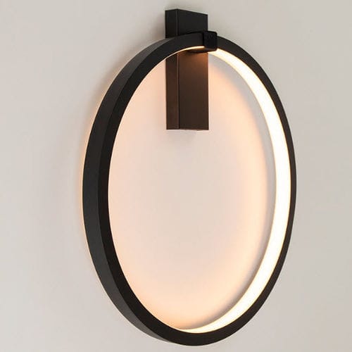 Applique contemporanea - HOOP - ONOK LUZ TECNICA - da interno / in alluminio / tonda
