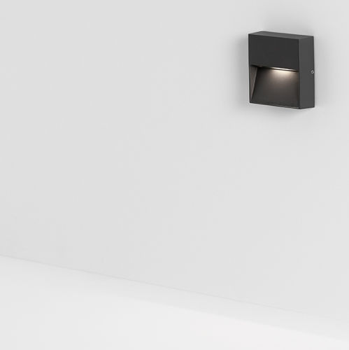 Applique contemporanea - HAL 1 - ONOK LUZ TECNICA - da esterno / in metallo / fissa
