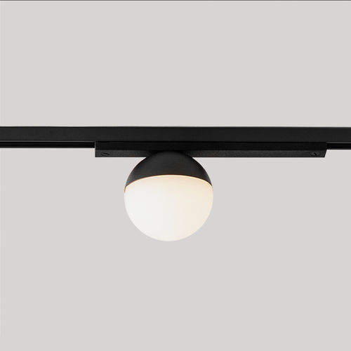 Faretti a binario LED - TINY BALO 60 48V - ONOK LUZ TECNICA - sferico / in metallo / contract