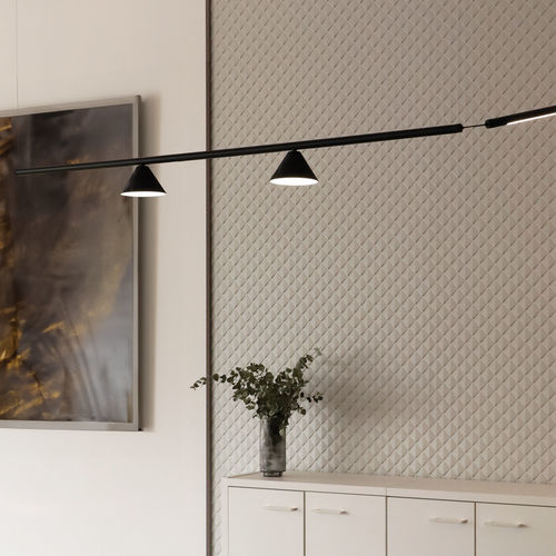 Faretti a binario LED - OVAL 24V CONE - ONOK LUZ TECNICA - conico / ovale / in metallo