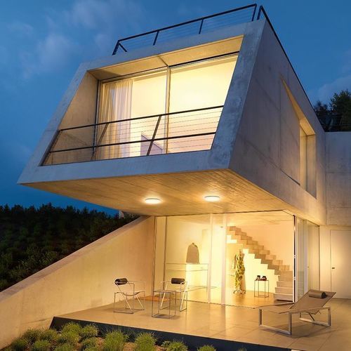 Plafoniera contemporanea - PUNTO - RIBAG Licht AG - circolare / in vetro / LED