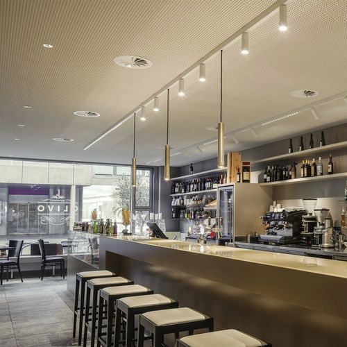 Faretti a binario LED - VERTICO  - RIBAG Licht AG - tondo / in alluminio / in vetro