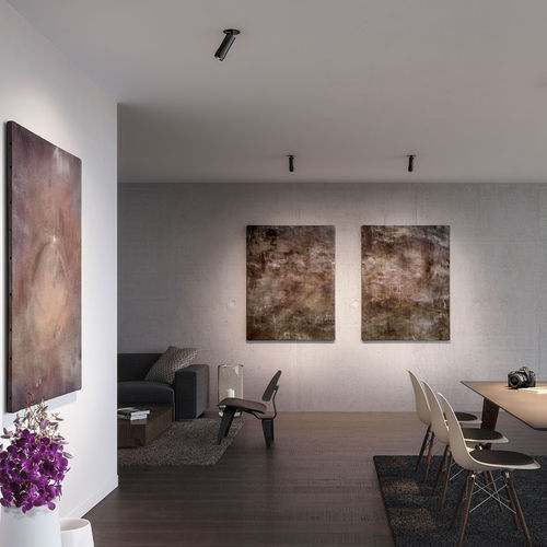 Faretto da incasso a soffitto - VERTICO - RIBAG Licht AG - LED / rotondo / IP20
