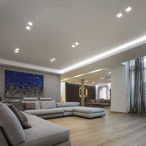 Downlight da incasso - GYPSUM_QD2 - LINEA LIGHT GROUP - LED / quadrato / IP20