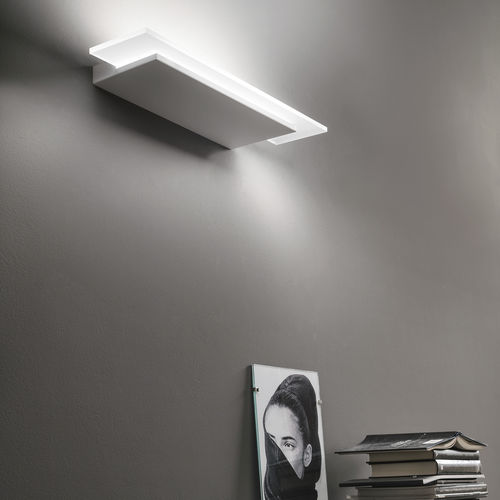 Applique contemporanea - DUBLIGHT_W - LINEA LIGHT GROUP - da interno / in metallo / in PMMA