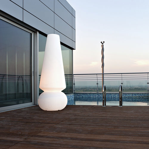 Lampada da pavimento - MARGE_FL - LINEA LIGHT GROUP - in polietilene / contemporanea / con cavo