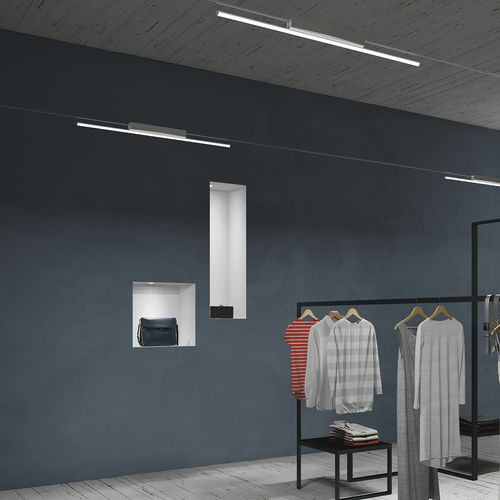 Illuminazione su cavi LED - CIRCULAR-C - LINEA LIGHT GROUP - lineare / in ferro / in policarbonato