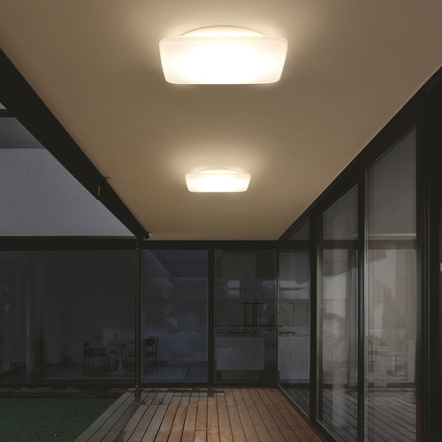 Plafoniera contemporanea - MYWHITE_Q - LINEA LIGHT GROUP - quadrata / in polietilene / LED