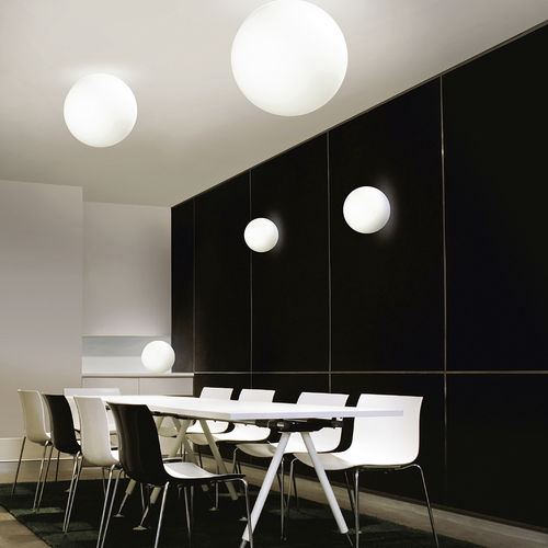 Plafoniera contemporanea - OH!_S - LINEA LIGHT GROUP - rotonda / in polietilene / LED