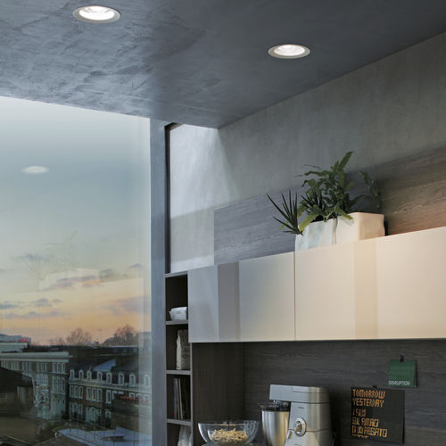 Downlight da incasso - OUTLOOK_C - LINEA LIGHT GROUP - LED / rotondo / IP40