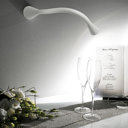 Applique contemporanea - SNAKE_W1 - LINEA LIGHT GROUP - da interno / in alluminio / in vetro sabbiato