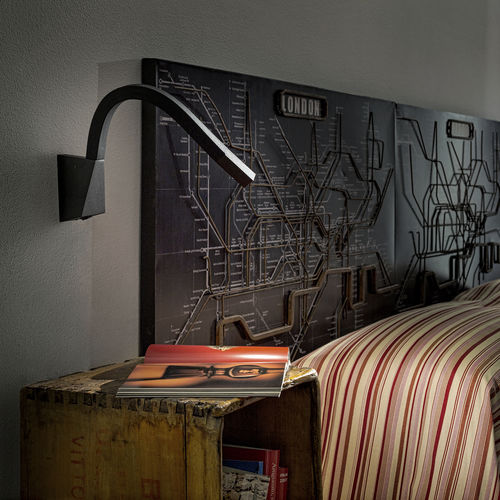 Applique contemporanea - SNAKE_W2 - LINEA LIGHT GROUP - da interno / in metallo / per uso residenziale
