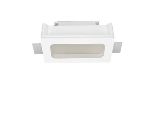 Plafoniera contemporanea - GYPSUM_D1 - LINEA LIGHT GROUP - rettangolare / in gesso / LED