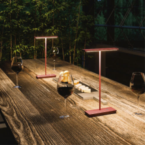 Lampada da tavolo - DUBCOLOR - LINEA LIGHT GROUP - in alluminio / in PC / contemporanea