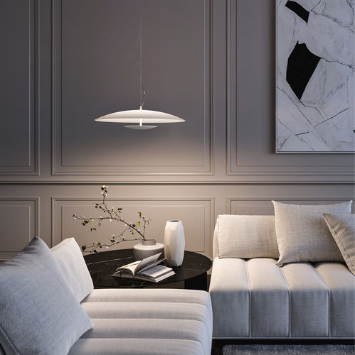 Lampada a sospensione - HORIZON_P - LINEA LIGHT GROUP - in metallo / contemporanea / con cavo