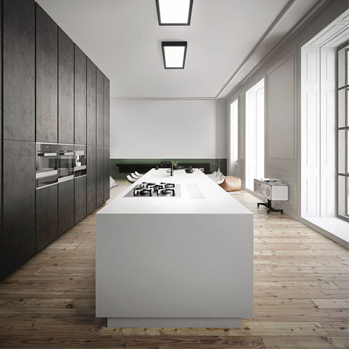 Plafoniera contemporanea - TARA - LINEA LIGHT GROUP - quadrata / rettangolare / lineare