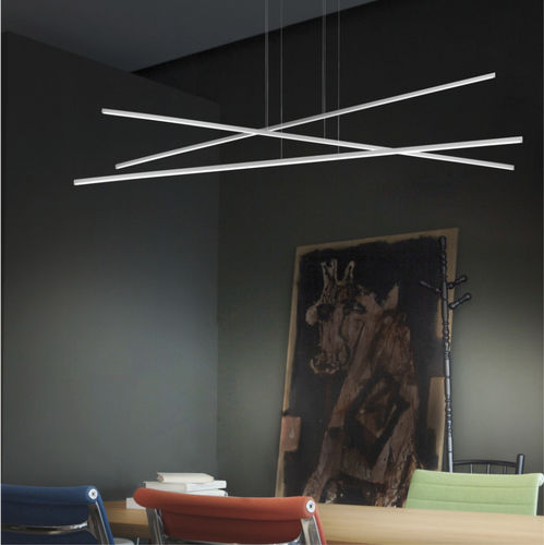 Luce a sospensione - STRAIGHT_P3 - LINEA LIGHT GROUP - LED / lineare / IP20