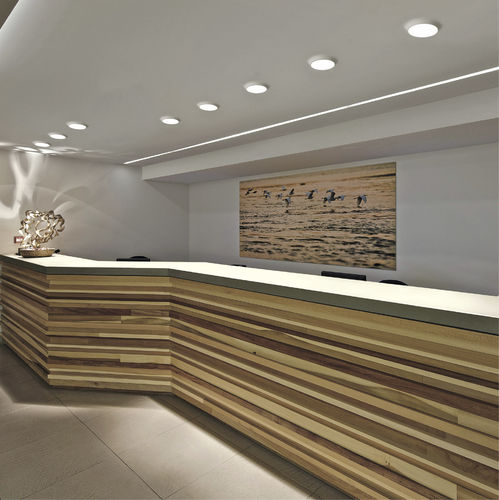 Downlight da incasso - GYPSUM_COLORING_R - LINEA LIGHT GROUP - LED / rotondo / IP40