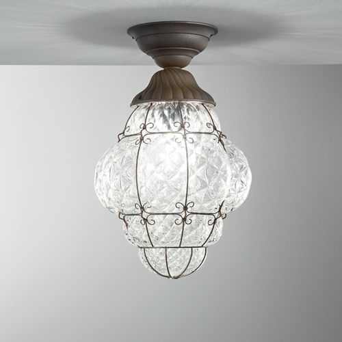 Plafoniera classica - CLASSIC - Siru Lighting - scultura / in vetro di Murano / in vetro soffiato