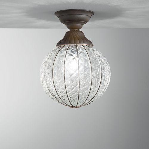 Plafoniera classica - SFERA - Siru Lighting - sferica / in vetro soffiato / LED