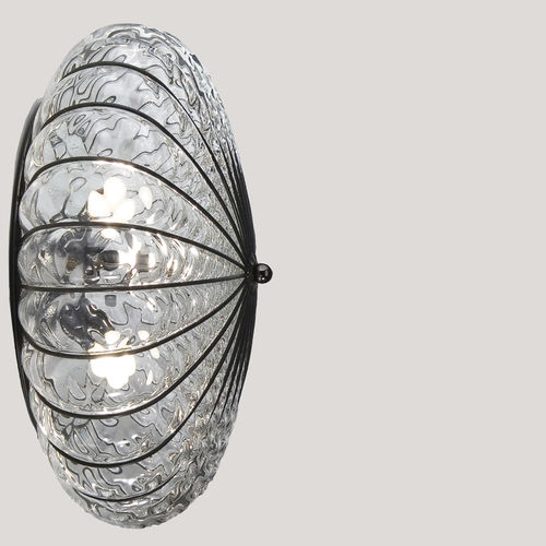 Applique classica - ACCADEMIA - Siru Lighting - da esterno / in vetro soffiato / tonda