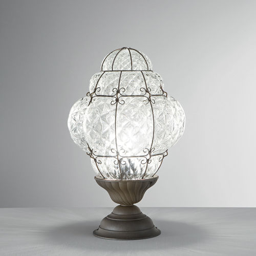 Lampada da tavolo - CLASSIC - Siru Lighting - in metallo / in vetro di Murano / in vetro soffiato