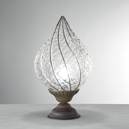 Lampada da tavolo - GOCCIA - Siru Lighting - in metallo / in vetro soffiato / contemporanea