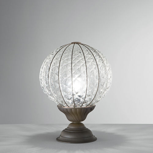 Lampada portatile - SFERA - Siru Lighting - in metallo / in vetro soffiato / classica
