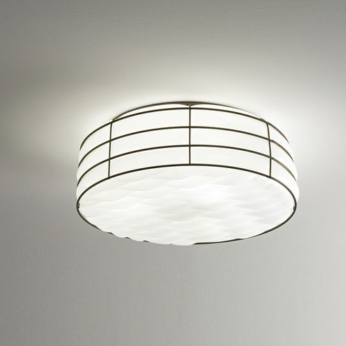 Plafoniera contemporanea - TAMIS - Siru Lighting - rotonda / in filo metallico / in acciaio