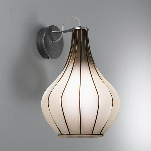 Applique classica - AURIGA - Siru Lighting - da esterno / in filo metallico / in vetro soffiato