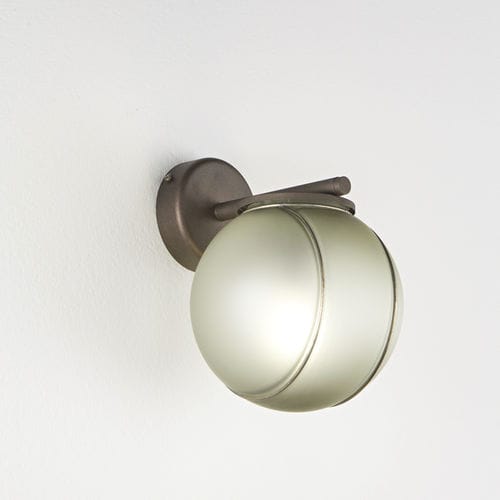 Applique contemporanea - FLORET - Siru Lighting - da interno / in vetro soffiato / sferica