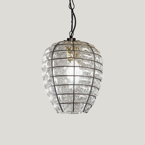 Lampada a sospensione - ALVEARE - Siru Lighting - in vetro soffiato / classica / con cavo
