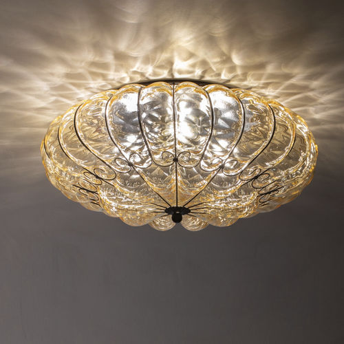 Plafoniera classica - SOLE - Siru Lighting - rotonda / scultura / in filo metallico