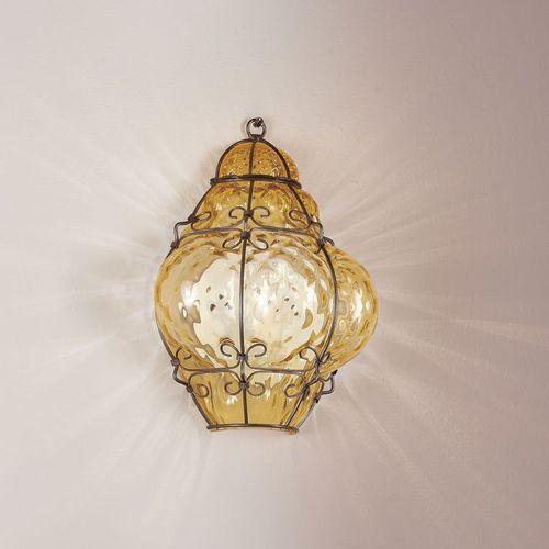 Applique classica - CLASSIC - Siru Lighting - da interno / in filo metallico / in vetro di Murano