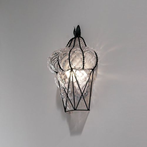 Applique contemporanea - PIAZZA - Siru Lighting - da interno / in metallo / in vetro soffiato