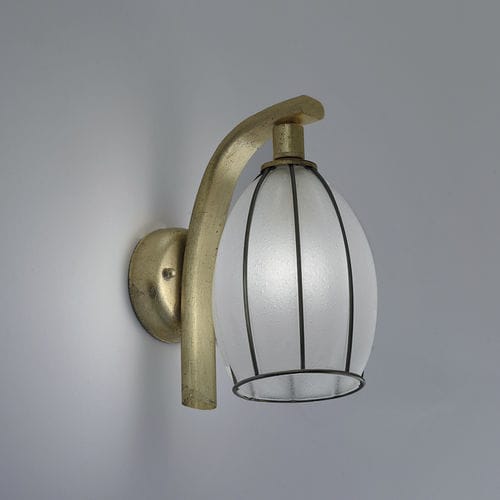 Applique contemporanea - SALICE - Siru Lighting - da interno / in metallo / in vetro soffiato