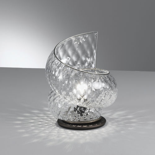 Lampada da tavolo - CHIOCCIOLA - Siru Lighting - in vetro soffiato / contemporanea / con cavo