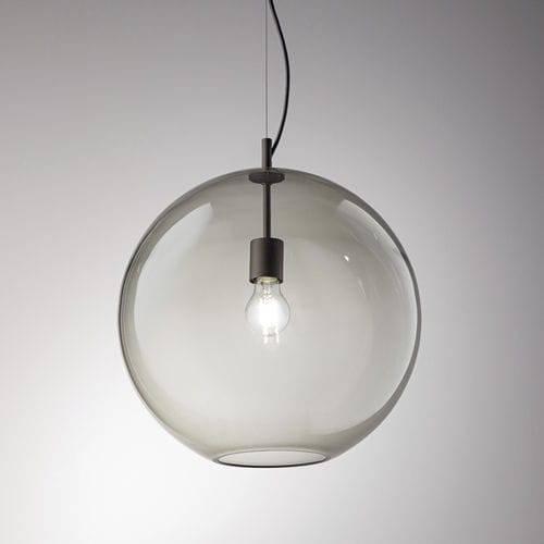 Lampada a sospensione - BOSTON - Siru Lighting - in vetro fumè / in vetro soffiato / contemporanea