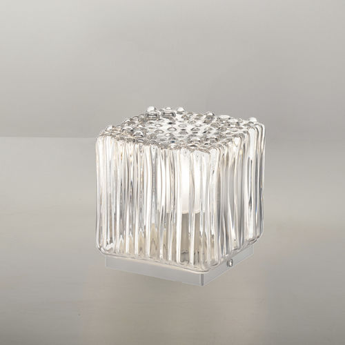 Lampada da tavolo - CUBETTO - Siru Lighting - in vetro soffiato / contemporanea / con cavo