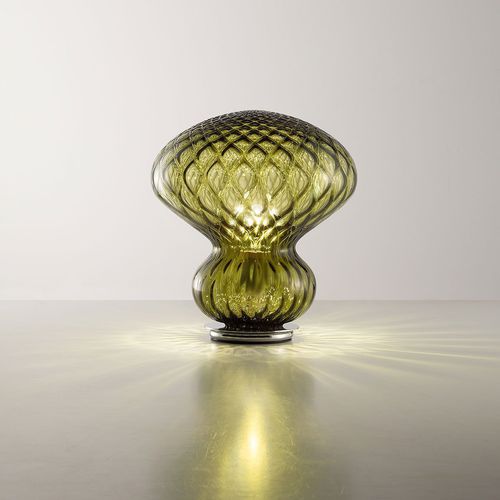 Lampada da tavolo - FUNGO - Siru Lighting - in vetro soffiato / contemporanea / con cavo