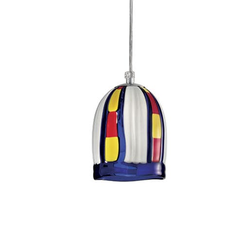 Lampada a sospensione - LE CANNE - PRIMULA - Siru Lighting - in vetro soffiato / contemporanea / con cavo