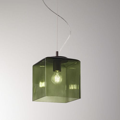 Lampada a sospensione - LESS - Siru Lighting - in vetro soffiato / contemporanea / con cavo