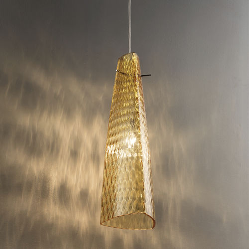 Lampada a sospensione - SPIN - Siru Lighting - in vetro soffiato / contemporanea / con cavo