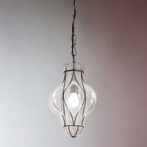 Lampada a sospensione - PONTE - Siru Lighting - in vetro soffiato / classica / con cavo