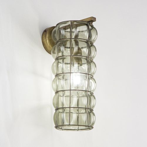 Applique classica - CORNO DUCALE - Siru Lighting - da interno / in vetro fumè / in vetro soffiato