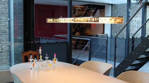 Lampada a sospensione - STILL MOVING IMAX - Quasar Holland - in alluminio / contemporanea / con cavo
