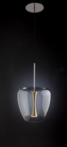 Lampada a sospensione - APPLE MOOD - Quasar Holland - in alluminio / in vetro / contemporanea
