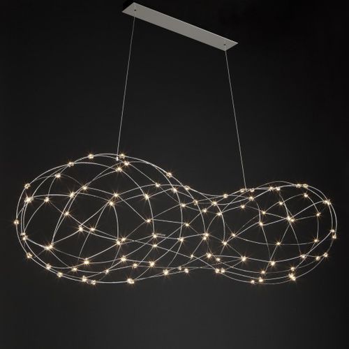Lampada a sospensione - CLOUD - Quasar Holland - in nichel / contemporanea / con cavo